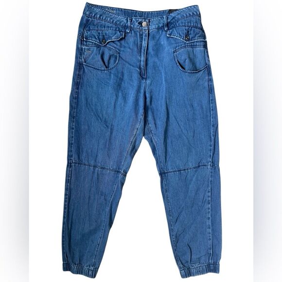 G-Star Army Radar Loose Tapered jeans Size 30 High Rise Denim Cargo Joggers - Picture 3 of 8